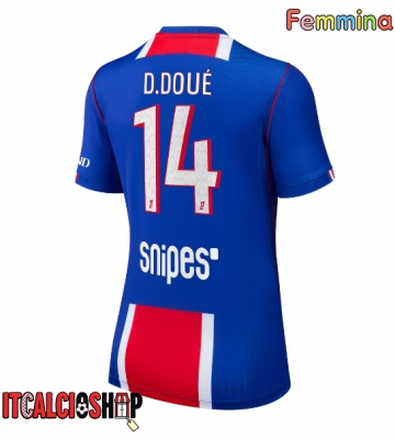 Paris Saint-Germain Desire Doue #14 Prima Maglia Femmina 2026-27 Manica Corta